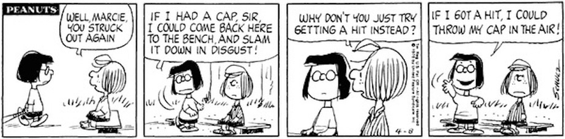 Illustration for article titled How Peanuts Used Marcie To Explore Unhealthy Relationships